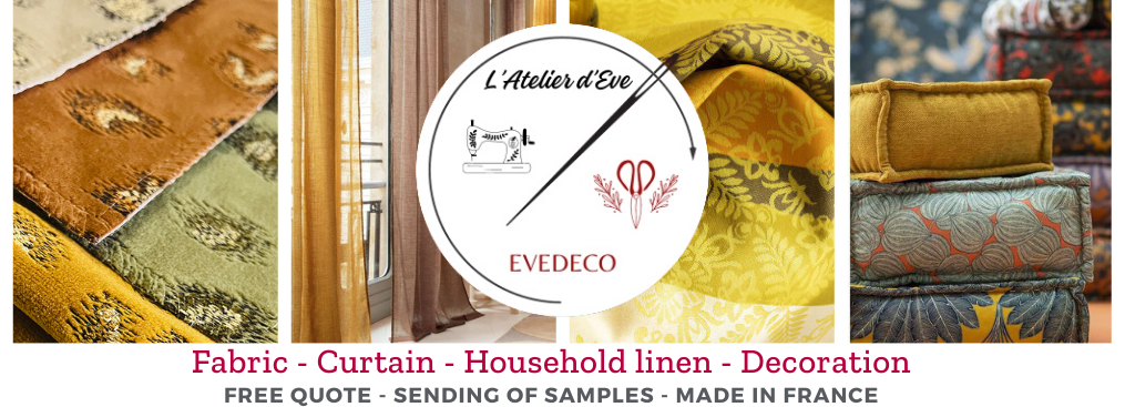 Custom made in France curtains